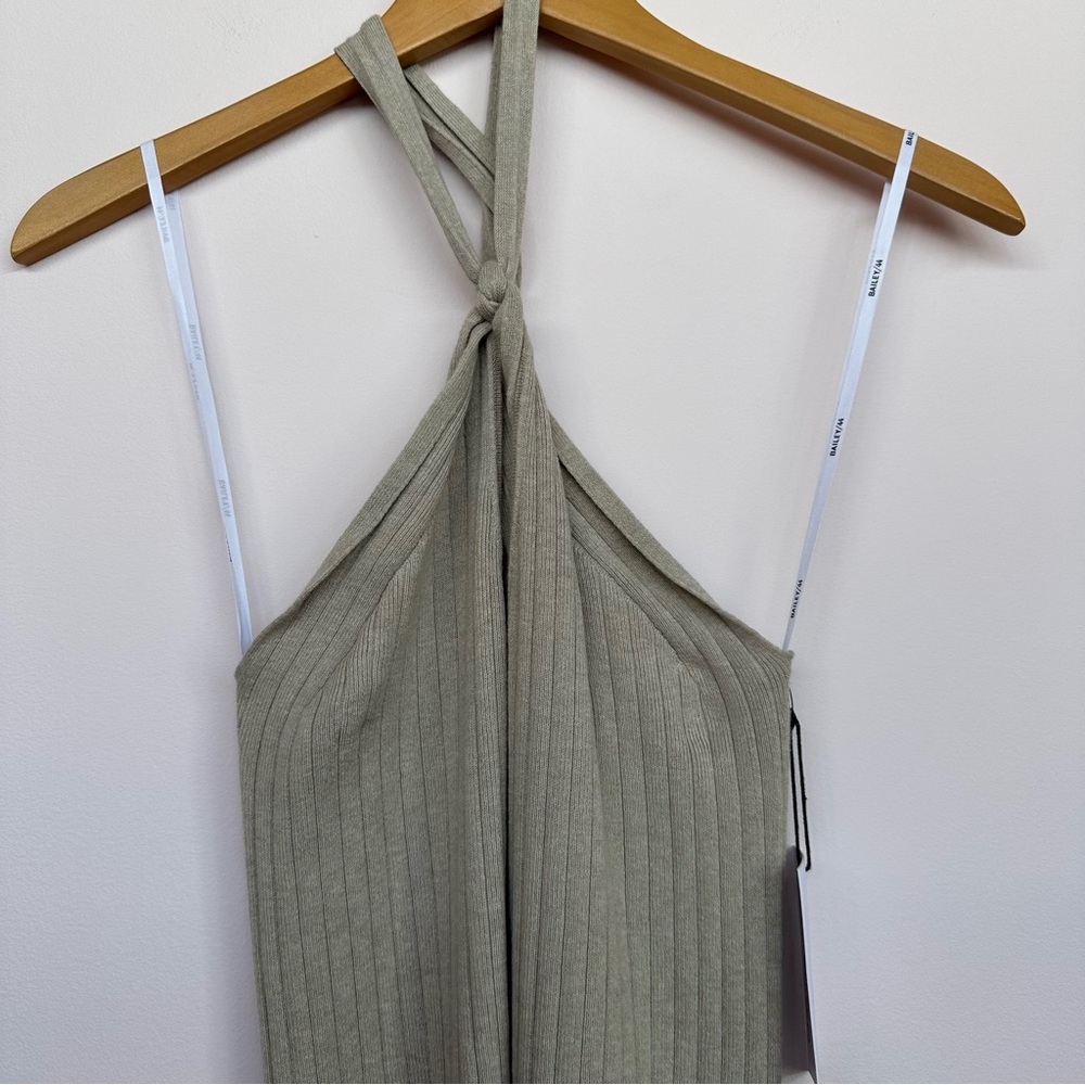 NEW $258 Bailey 44 Rylan Halter Sweater Dress, Size: Small - Picture 9 of 14